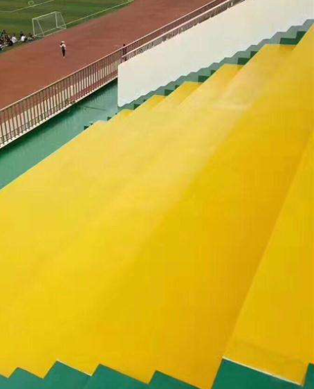 沈河球场台阶翻新修补改造